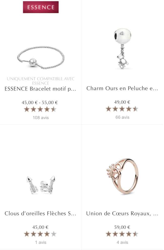 Vente privée 1+1 = 3 Pandora Vente privée 1+1 = 3 Pandora