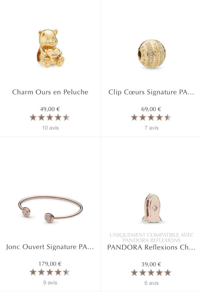 La Vente privée 1+1 = 3 Pandora La Vente privée 1+1 = 3 Pandora