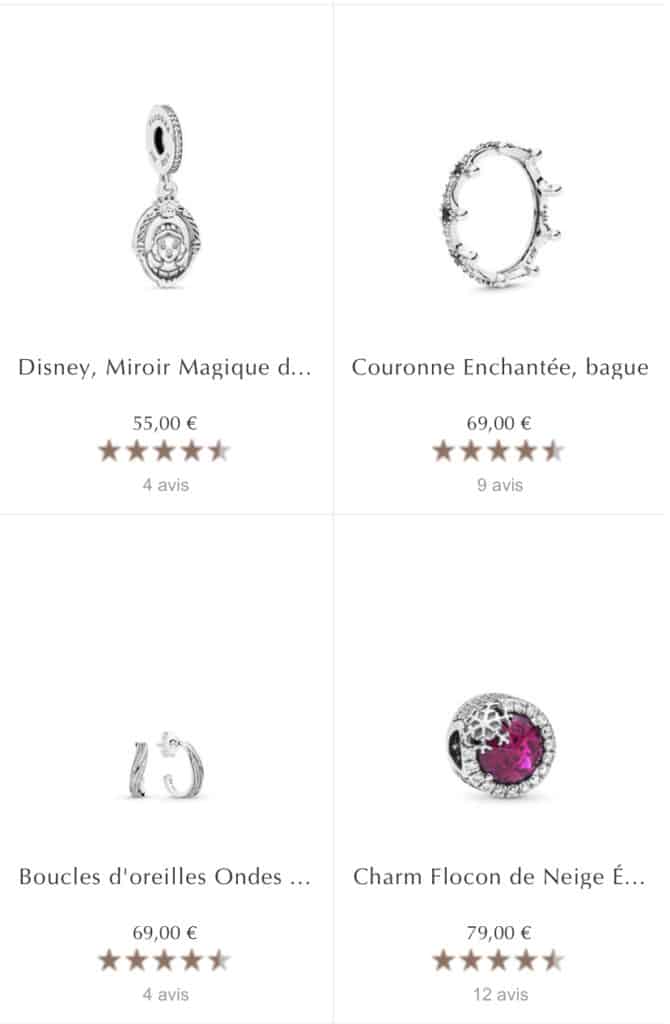 Vente privée 1+1 = 3 Pandora Vente privée 1+1 = 3 Pandora