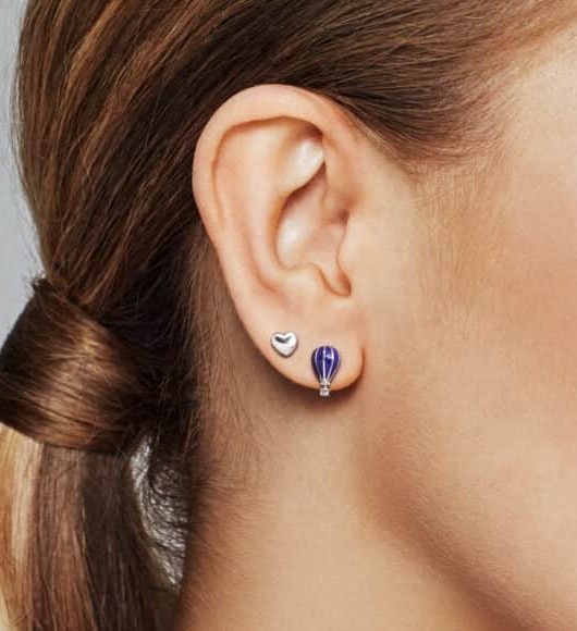 Montgolfière et Cœur Clous d’oreilles en Argent 39,00 € - 298058EN195 Montgolfière et Cœur Clous d’oreilles en Argent 39,00 € - 298058EN195