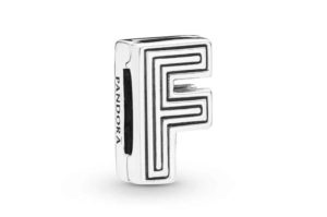 Charm Clip Lettre F PANDORA Reflexions en Argent 29,00 € - 798202 Charm Clip Lettre F PANDORA Reflexions en Argent 29,00 € - 798202