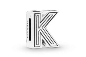 Charm Clip Lettre K PANDORA Reflexions en Argent 29,00 € - 798207 Charm Clip Lettre K PANDORA Reflexions en Argent 29,00 € - 798207
