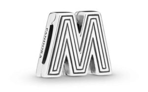 Charm Clip Lettre M PANDORA Reflexions en Argent 29,00 € - 798209 Charm Clip Lettre M PANDORA Reflexions en Argent 29,00 € - 798209