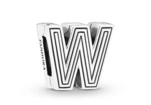 Charm Clip Lettre W PANDORA Réflexions en Argent 29,00 € - 798219 Charm Clip Lettre W PANDORA Réflexions en Argent 29,00 € - 798219