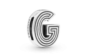 Charm ClipLettre G PANDORA Reflexions en Argent 29,00 € - 798203 Charm ClipLettre G PANDORA Reflexions en Argent 29,00 € - 798203