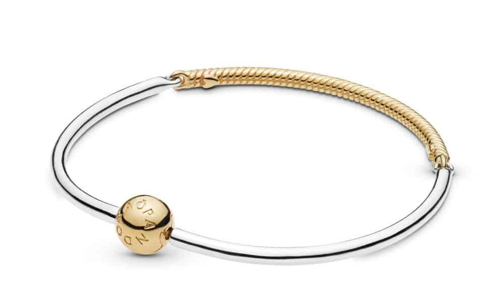 Jonc Moments bi-matière en PANDORA Shine 119,00 € - 568757C00 Jonc Moments bi-matière en PANDORA Shine 119,00 € - 568757C00