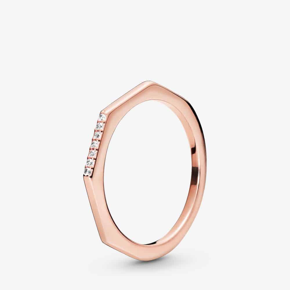Version Or Rose Bague Multifacette : 59€ - 188343CZ Version Or Rose Bague Multifacette : 59€ - 188343CZ