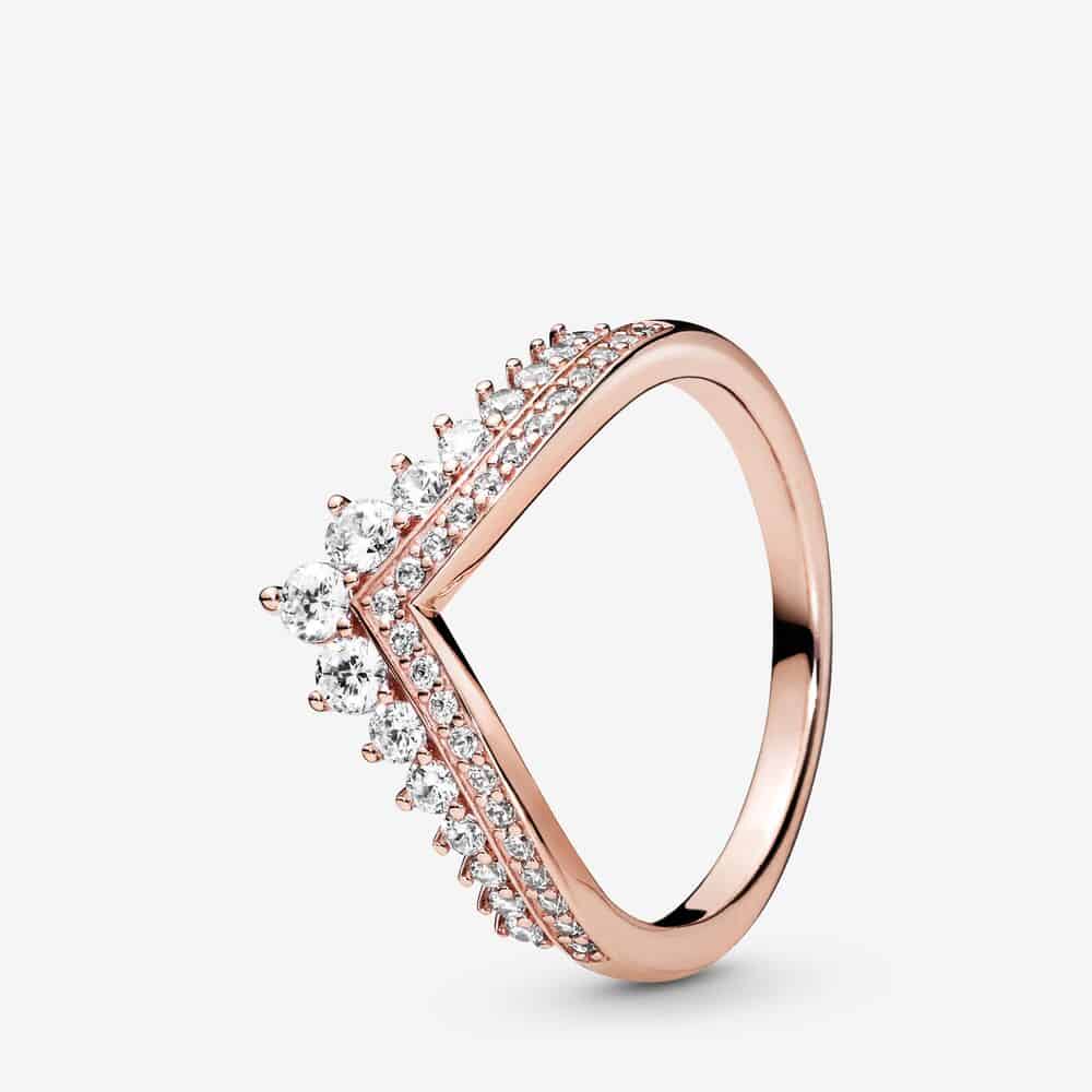 Bague voeu de Princesse Or Rose : 89€ - 187736CZ Bague voeu de Princesse Or Rose : 89€ - 187736CZ