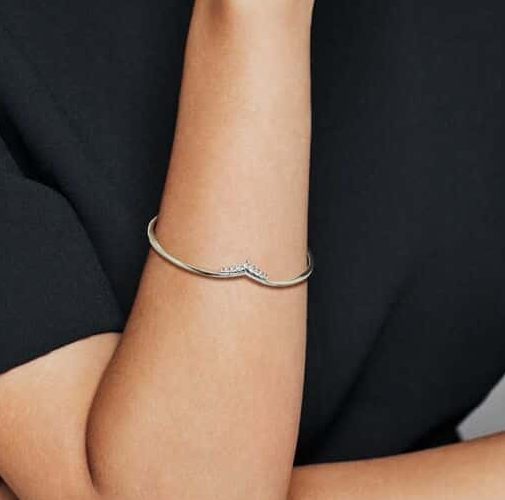 Rendu du Bracelet Jonc Ouvert Vœu Tiare 79,00 € - 598338CZ Rendu du Bracelet Jonc Ouvert Vœu Tiare 79,00 € - 598338CZ
