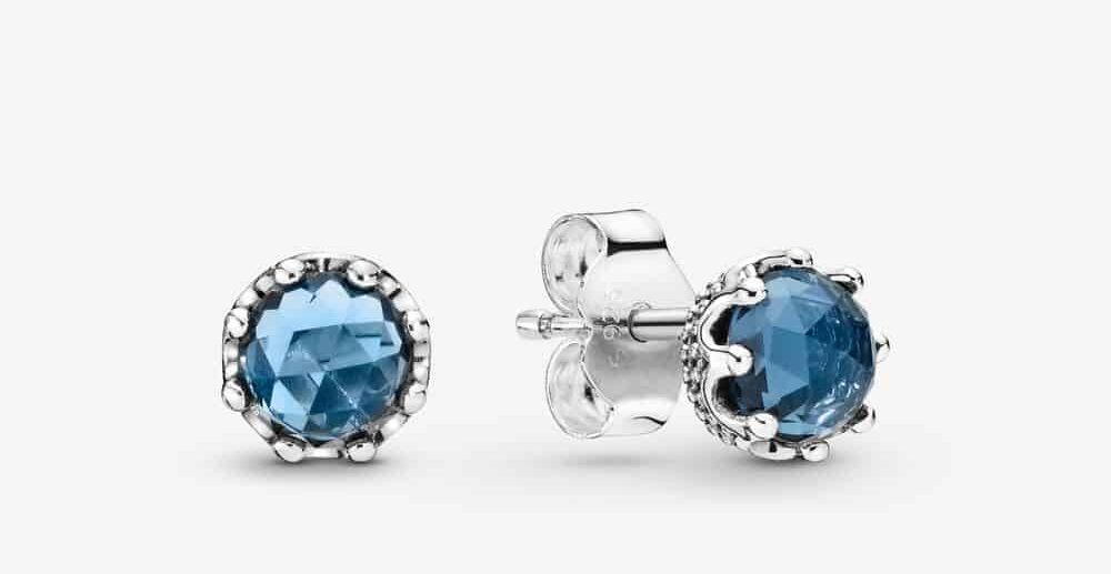Clous d’Oreilles Couronne Scintillante Bleue 49,00 € - 298311NMB Clous d’Oreilles Couronne Scintillante Bleue 49,00 € - 298311NMB