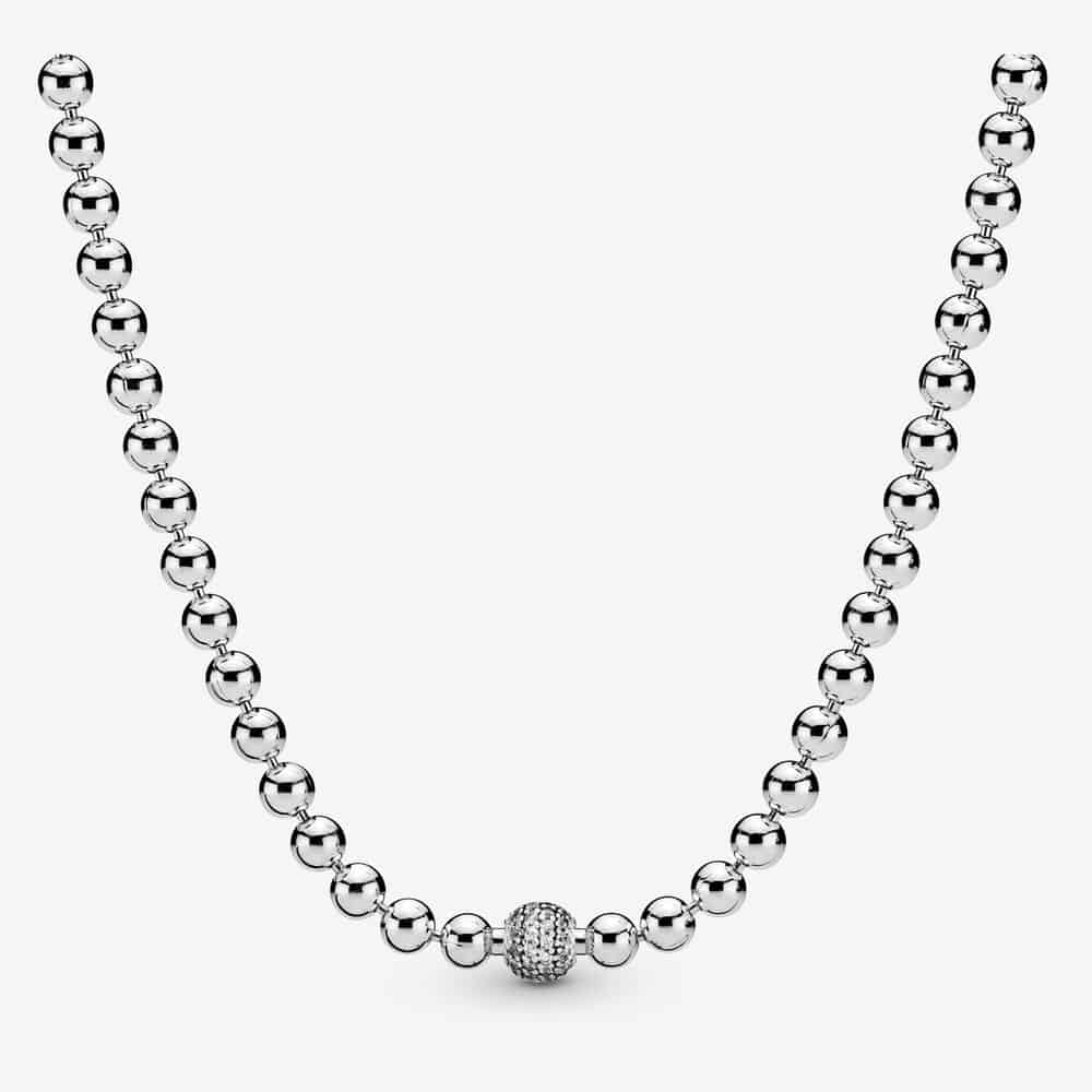 Collier Sphères et Pavé 119,00 € - 398565C01 Collier Sphères et Pavé 119,00 € - 398565C01