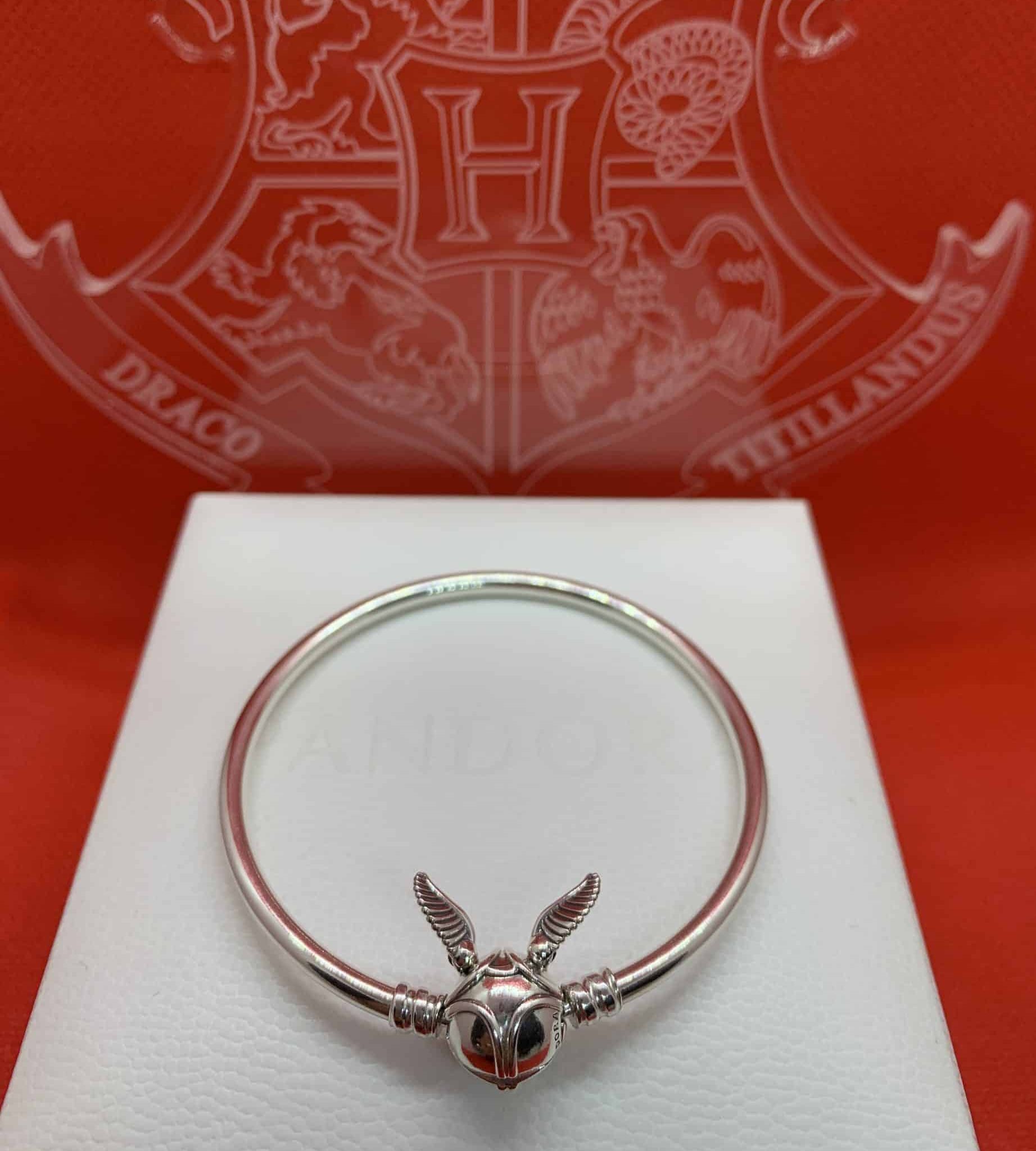 Bracelet Vif d'or Harry Potter Pandora Ailes levées
