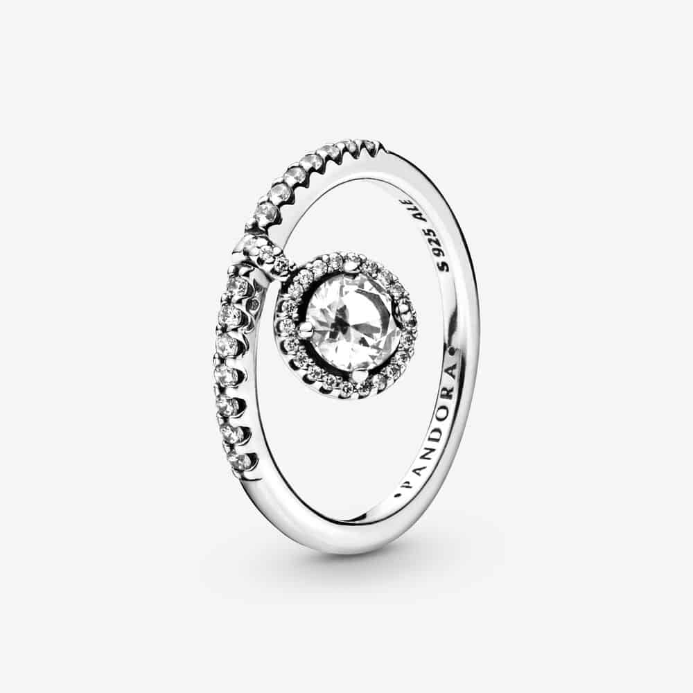 Bague Éclat Sphère Suspendue Scintillante 69,00 € - 198491C02 Bague Éclat Sphère Suspendue Scintillante 69,00 € - 198491C02
