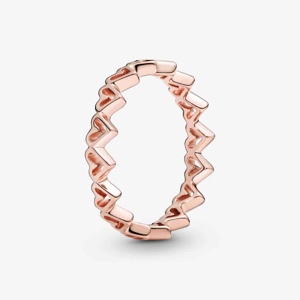 Bague Esquisse de Cœurs Or Rose 49,00 € - 188696C00 Bague Esquisse de Cœurs Or Rose 49,00 € - 188696C00