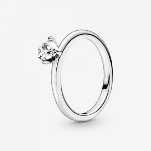 Bague Solitaire Cœur Incolore 45,00 € - 198691C01 Bague Solitaire Cœur Incolore 45,00 € - 198691C01
