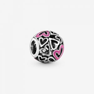 Charm Esquisse de Cœurs Ajourés Rose 29,00 € - 798677C01 Charm Esquisse de Cœurs Ajourés Rose 29,00 € - 798677C01