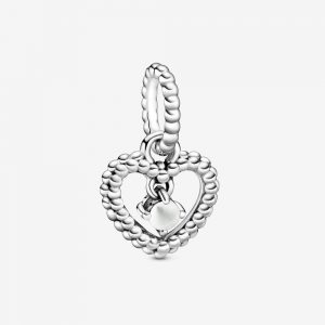 Charm Pendant Cœur Perlé Blanc Laiteux 29,00 € - 798854C04 Charm Pendant Cœur Perlé Blanc Laiteux 29,00 € - 798854C04