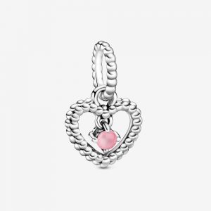 Charm Pendant Cœur Perlé Rose Pétale 29,00 € - 798854C09 Charm Pendant Cœur Perlé Rose Pétale 29,00 € - 798854C09