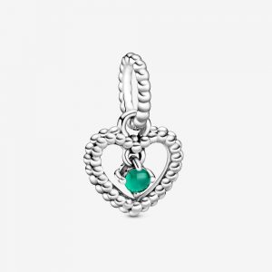 Charm Pendant Cœur Perlé Vert Forêt Tropicale 29,00 € - 798854C05 Charm Pendant Cœur Perlé Vert Forêt Tropicale 29,00 € - 798854C05