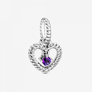 Charm Pendant Cœur Perlé Violet 29,00 € - 798854C03 Charm Pendant Cœur Perlé Violet 29,00 € - 798854C03
