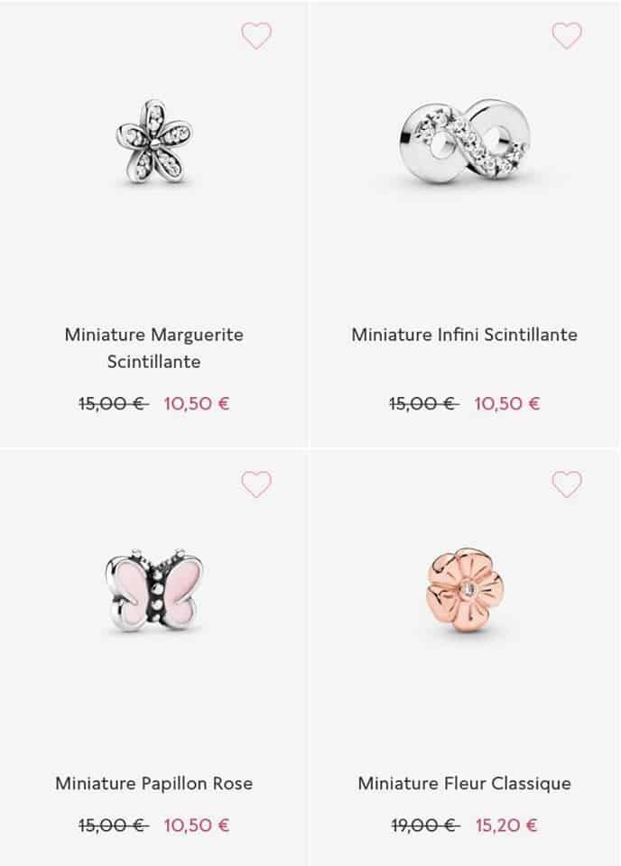 Les Miniatures soldes pandora Les Miniatures soldes pandora