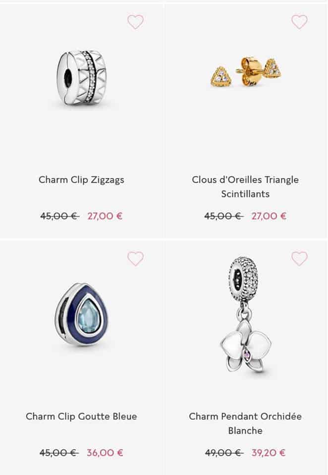 Charm soldes Pandora 2020 Charm soldes Pandora 2020