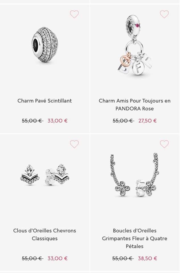 Les bijoux soldes Pandora 2020 Les bijoux soldes Pandora 2020