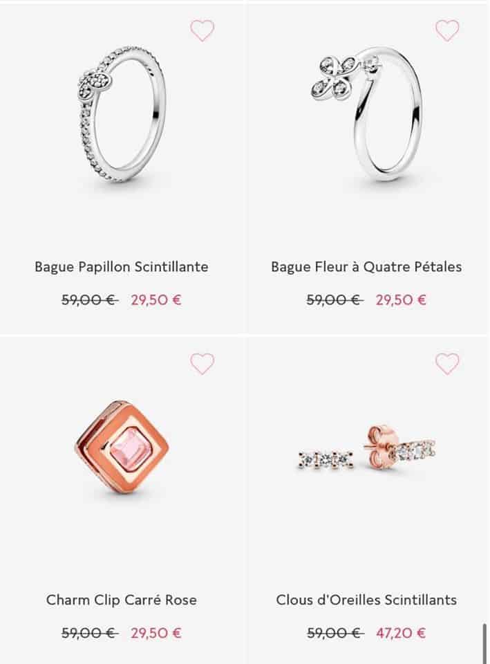 Les bijoux soldes Pandora 2020 Les bijoux soldes Pandora 2020