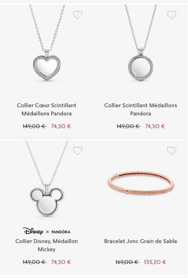 Colliers médaillon Soldes Pandora 2020 Colliers médaillon Soldes Pandora 2020