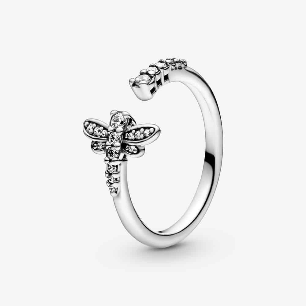 Bague Ouverte Libellule Scintillante 69,00 € - 198806C01 Bague Ouverte Libellule Scintillante 69,00 € - 198806C01