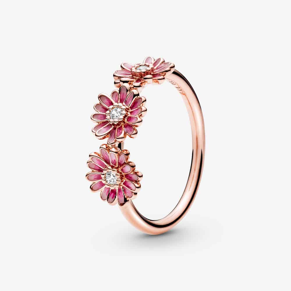 Bague Trio de Marguerites Rose 89,00 € - 188792C01 Bague Trio de Marguerites Rose 89,00 € - 188792C01