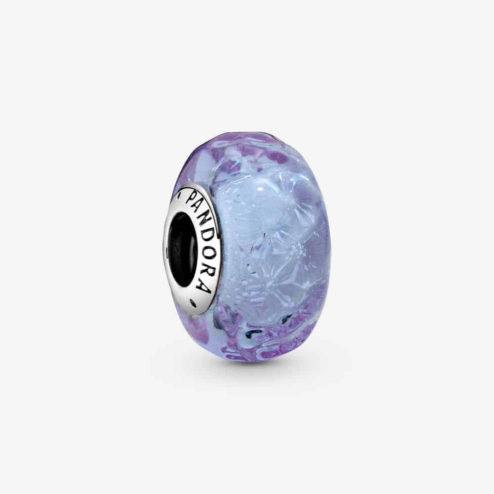 Charm Lavande en verre de Murano ondulé 25,00 € - 798875C00 Charm Lavande en verre de Murano ondulé 25,00 € - 798875C00