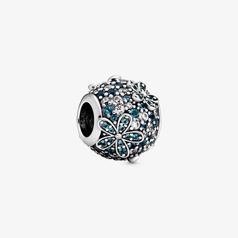 Charm Marguerite Pavé Bleu-Vert 69,00 € - 798797C01 Charm Marguerite Pavé Bleu-Vert 69,00 € - 798797C01