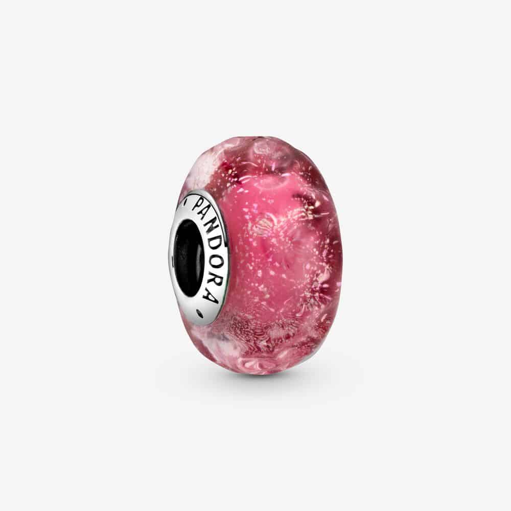 Charm Verre de Murano Rose Ondulé Fantaisie 25,00 € - 798872C00 Charm Verre de Murano Rose Ondulé Fantaisie 25,00 € - 798872C00