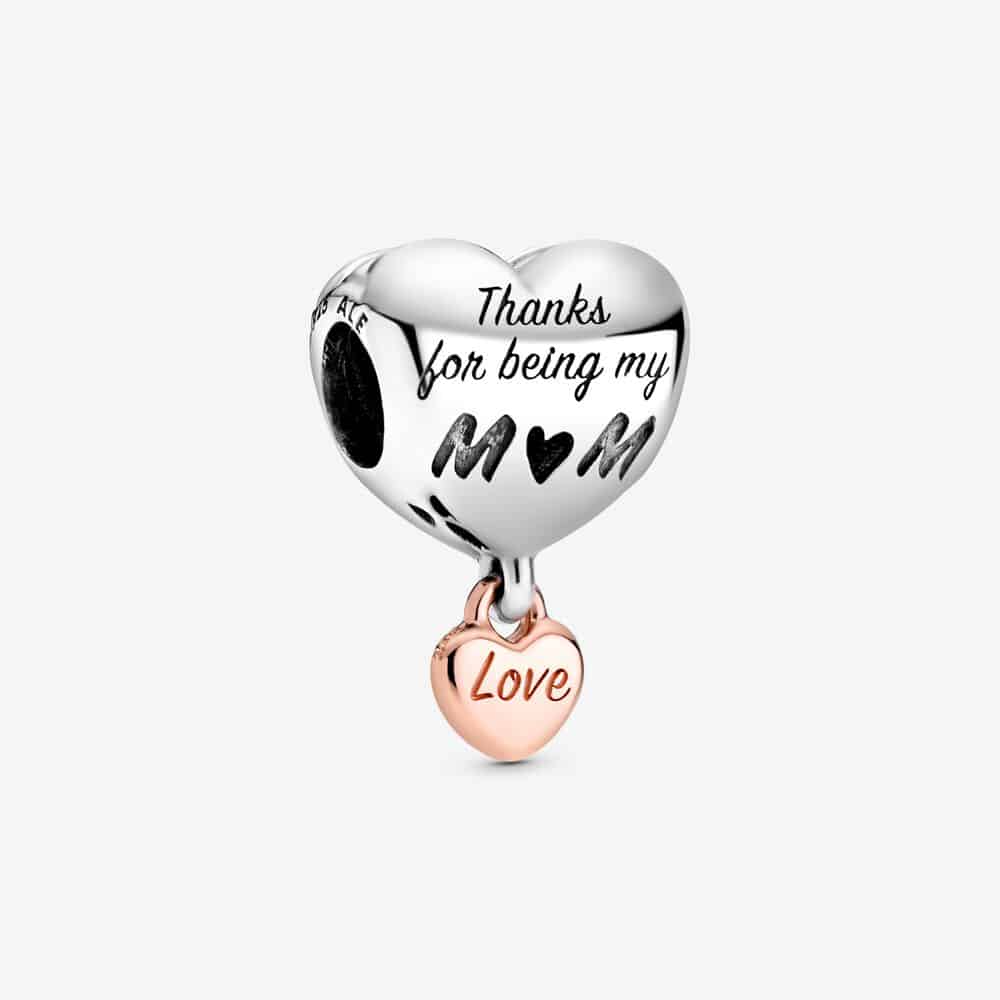 Charm Cœur de Maman Rose 39,00 € - 788830C00 Charm Cœur de Maman Rose 39,00 € - 788830C00