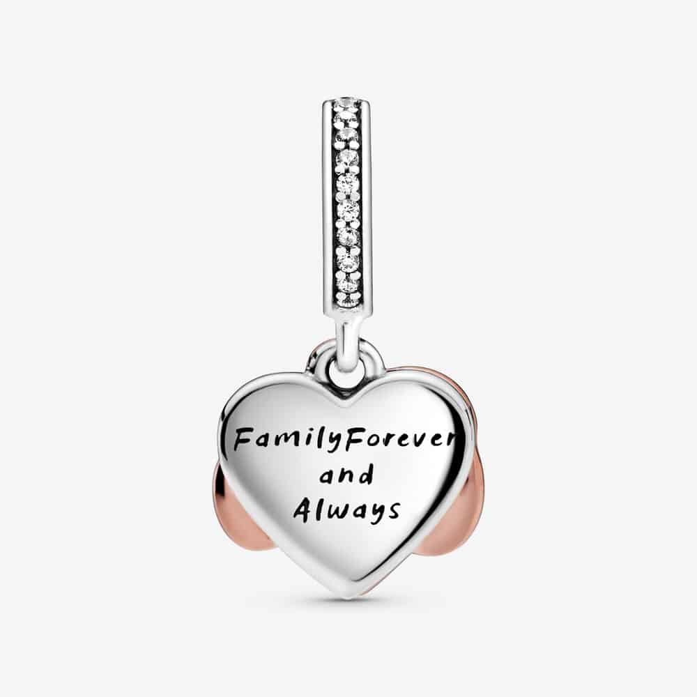 Dos du Charm Pendant Cœur Infini Scintillant 59,00 € - 788878C01 Dos du Charm Pendant Cœur Infini Scintillant 59,00 € - 788878C01
