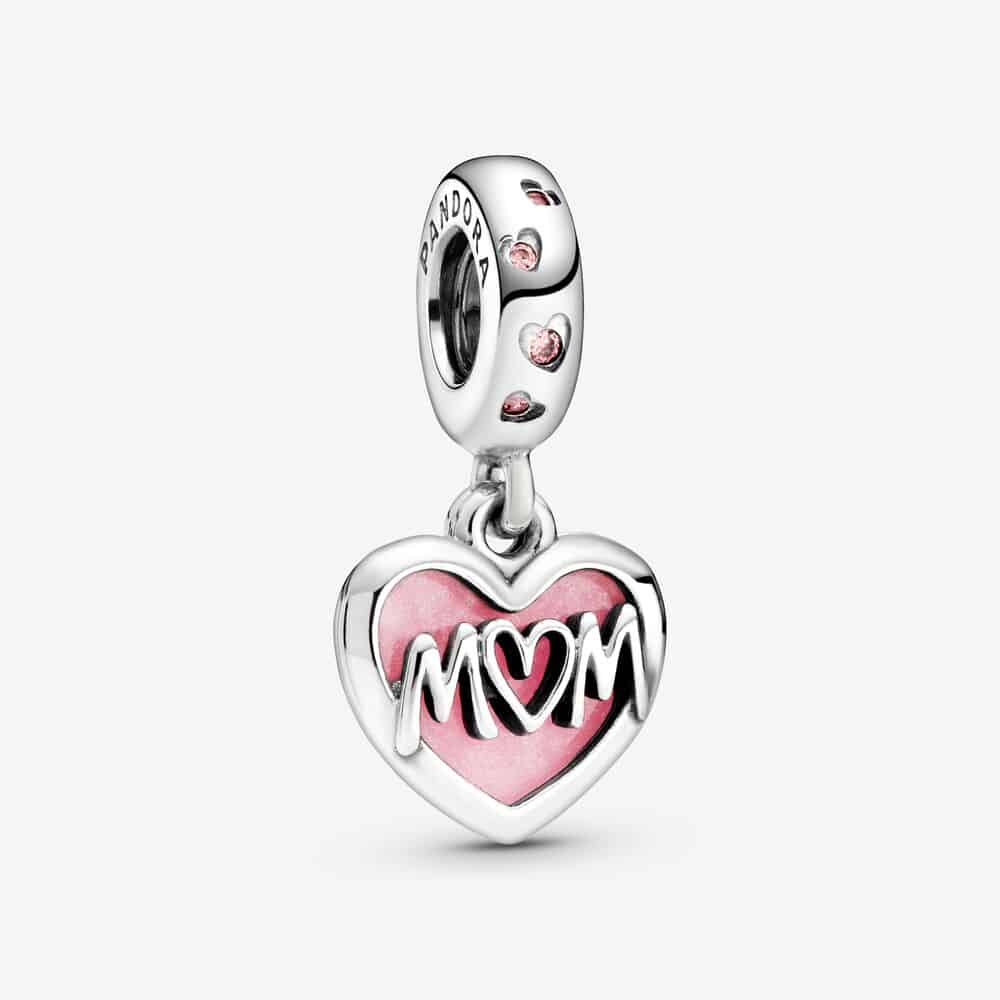 Charm Pendant Cœur Inscription Mum (Maman) 49,00 € - 798887C01 Charm Pendant Cœur Inscription Mum (Maman) 49,00 € - 798887C01