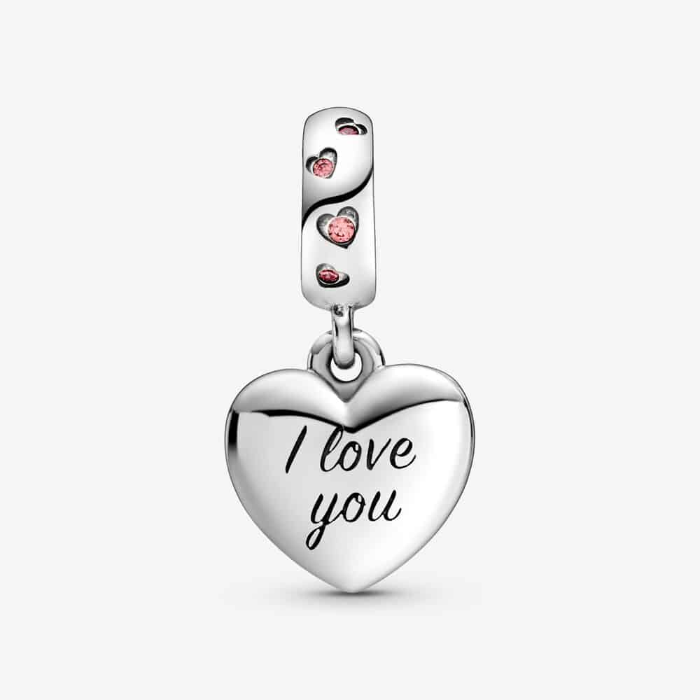 Dos du Charm Pendant Cœur Inscription Mum (Maman) 49,00 € - 798887C01 Dos du Charm Pendant Cœur Inscription Mum (Maman) 49,00 € - 798887C01