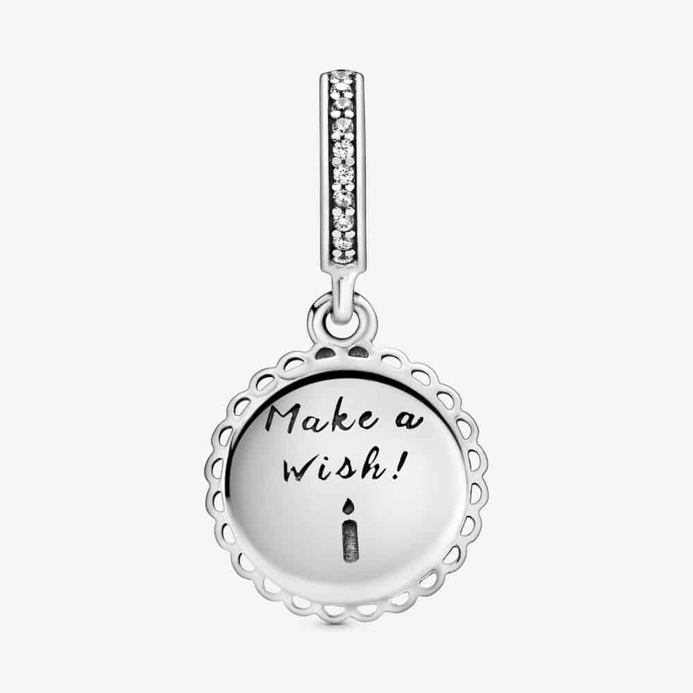 Dos du Charm Pendant Gâteau d’Anniversaire Rose 49,00 € - 798888C01 Dos du Charm Pendant Gâteau d’Anniversaire Rose 49,00 € - 798888C01