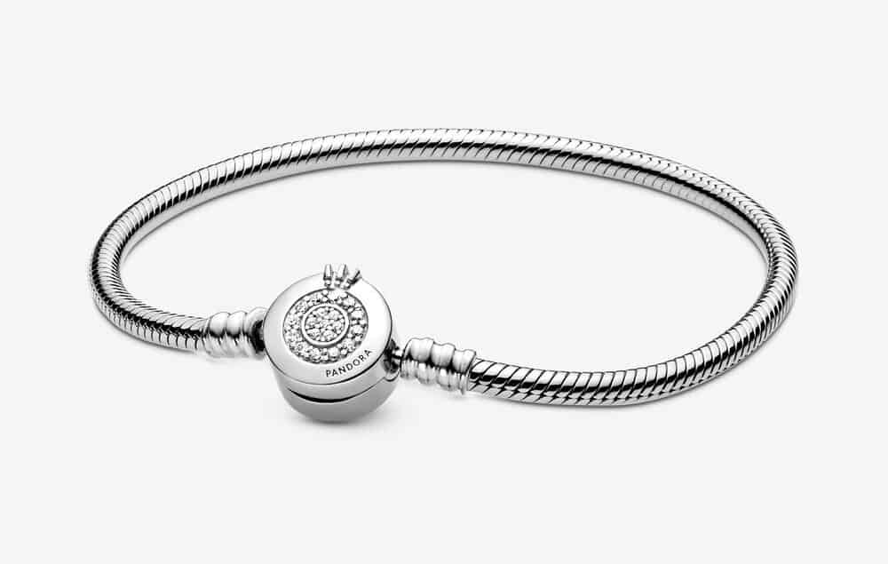 Bracelet Maille Serpent O Couronné Scintillant Pandora Moments 69,00 € - 599046C01 Bracelet Maille Serpent O Couronné Scintillant Pandora Moments 69,00 € - 599046C01
