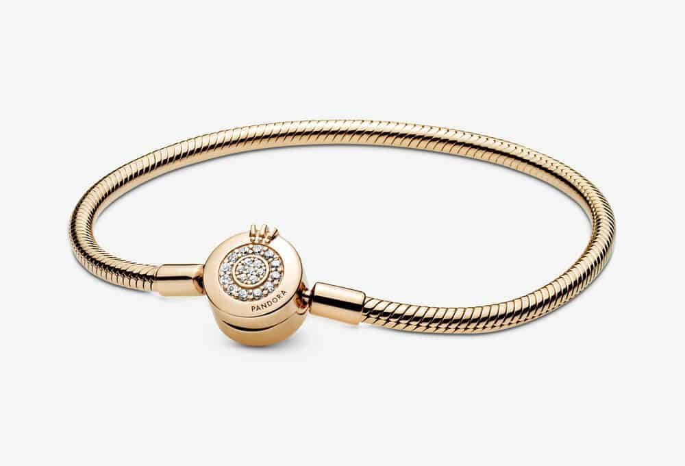 Bracelet Maille Serpent Shine O Couronné Scintillant Pandora Moments 199,00 € - 569046C01 Bracelet Maille Serpent Shine O Couronné Scintillant Pandora Moments 199,00 € - 569046C01