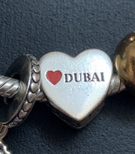 cœur rouge Dubaï pandora cœur rouge Dubaï pandora