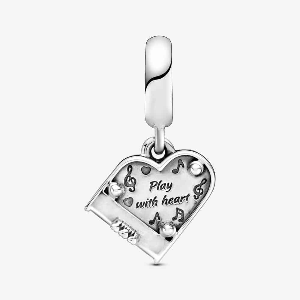 Dos du Grand Charm Pendant Cœur Piano 39,00 € - 799101C01 Dos du Grand Charm Pendant Cœur Piano 39,00 € - 799101C01