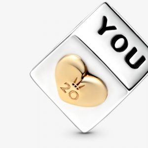 Charm des 20 ans Pandora Aout : le cube