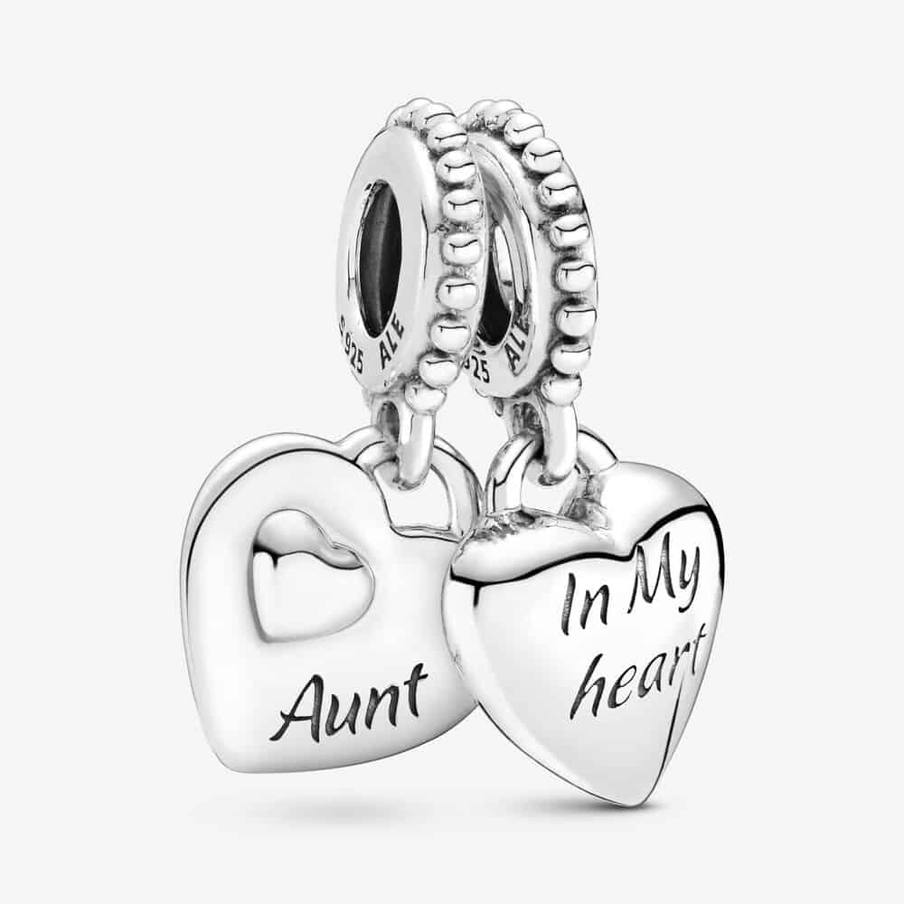 Charm Pendant Cœur Séparable Tante & Nièce 59,00 € - 799188C00 Charm Pendant Cœur Séparable Tante & Nièce 59,00 € - 799188C00