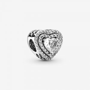 Charm Cœurs Nivelés Scintillant 69,00 € - 799218C01 Charm Cœurs Nivelés Scintillant 69,00 € - 799218C01
