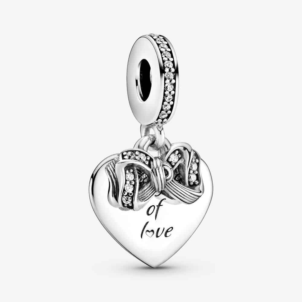 Charm PendaCharm Pendant Nœud & Cœur d’Amour 49,00 € - 799221C01 Charm Pendant Nœud & Cœur d’Amour 49,00 € - 799221C01