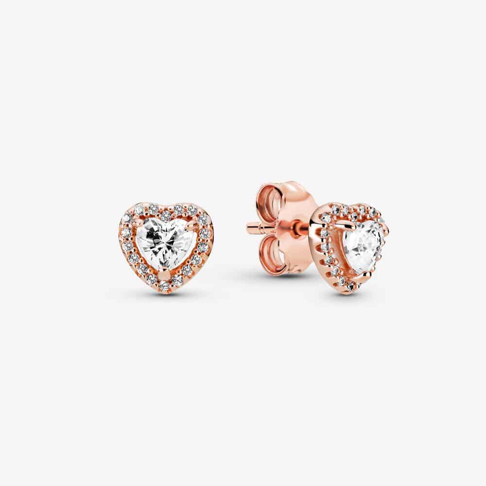 Clous d’Oreilles Cœurs Surélevés Scintillants 89,00 € - 288427C01 Clous d’Oreilles Cœurs Surélevés Scintillants 89,00 € - 288427C01