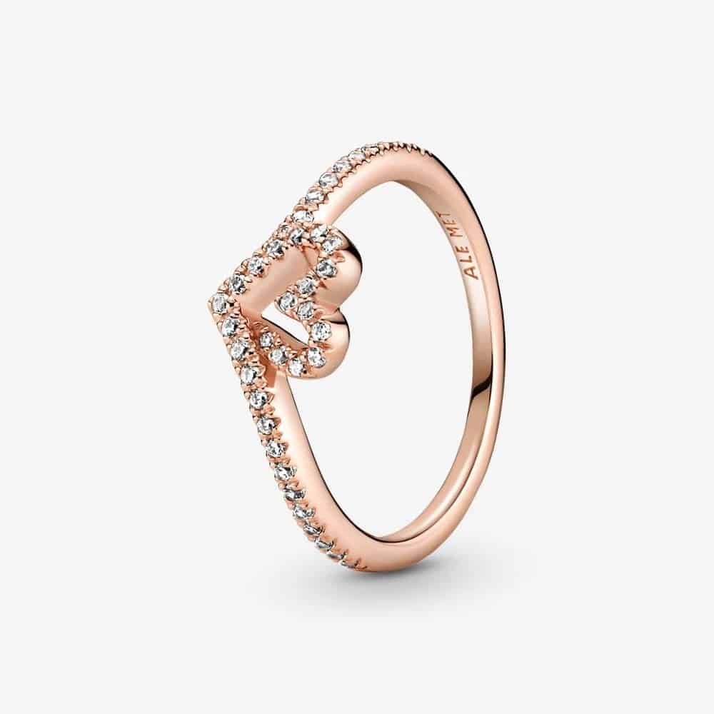 Bague Cœur Vœu Scintillant 59,00 € - 189302C01 Bague Cœur Vœu Scintillant 59,00 € - 189302C01