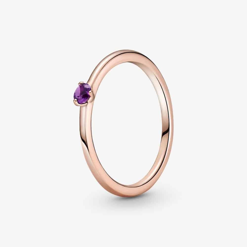 Bague Solitaire Violette 39,00 € - 189259C06 Bague Solitaire Violette 39,00 € - 189259C06